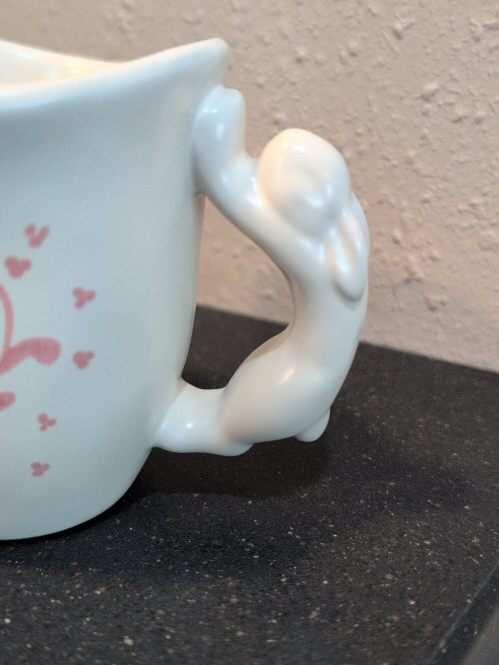 New Stoneware Creamer Pitcher Pink Threshold Easter Target 2026 Bunny Handle - Picture 3 of 9
